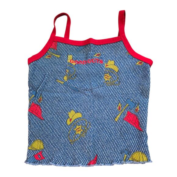 Dolls kill x chucky sleep tight pajama set SZ M Halloween PJs Tank Top Boy Short - Picture 2 of 9